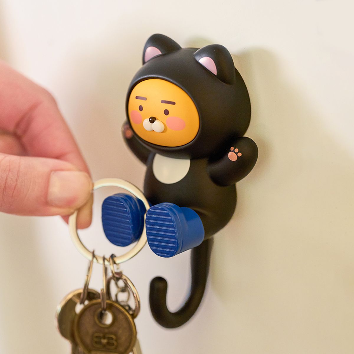 카카오프렌즈(KAKAO FRIENDS) 냥냥 마그넷 멀티 후크_라이언