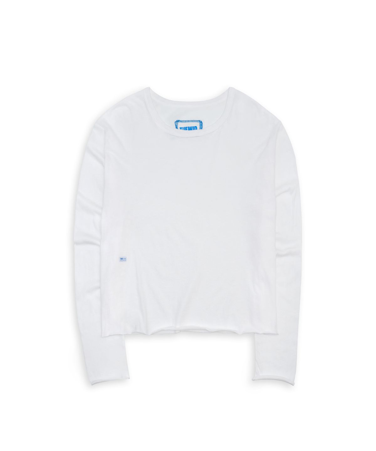 투위드(TUEWID) Tuewid gauze crop longsleeve t-shirts Salt