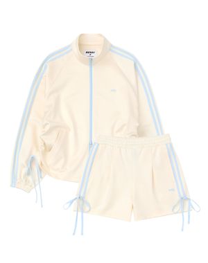 리본 트랙 세트 크림