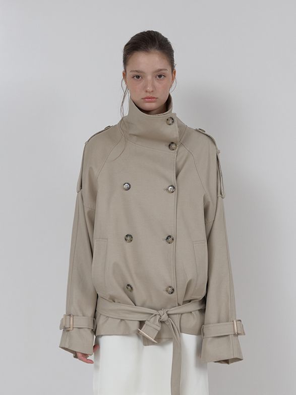 ジャケット・アウター ASURA AUTHENTIC TRENCH JACKET (BEIGE) MUSINSA | ASURA AUTHENTIC TRENCH JACKET (BEIGE)