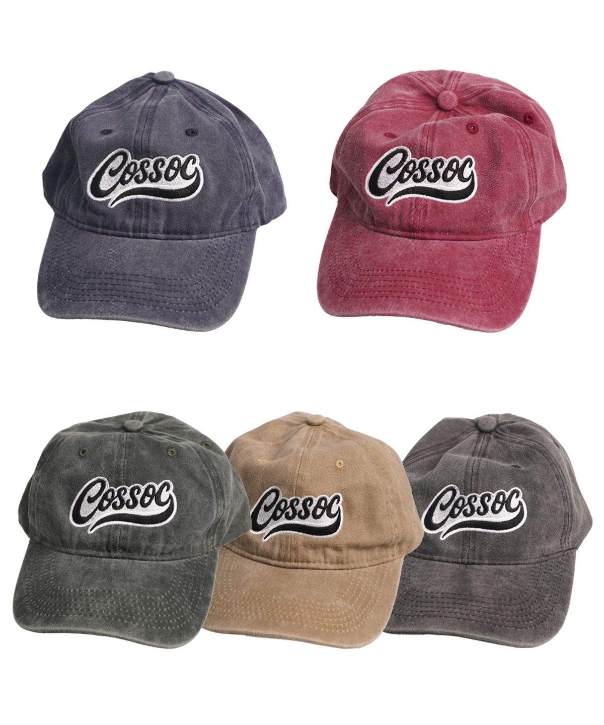 코소(COSO) CC 피그먼트 에센셜 볼캡(5 COLORS)