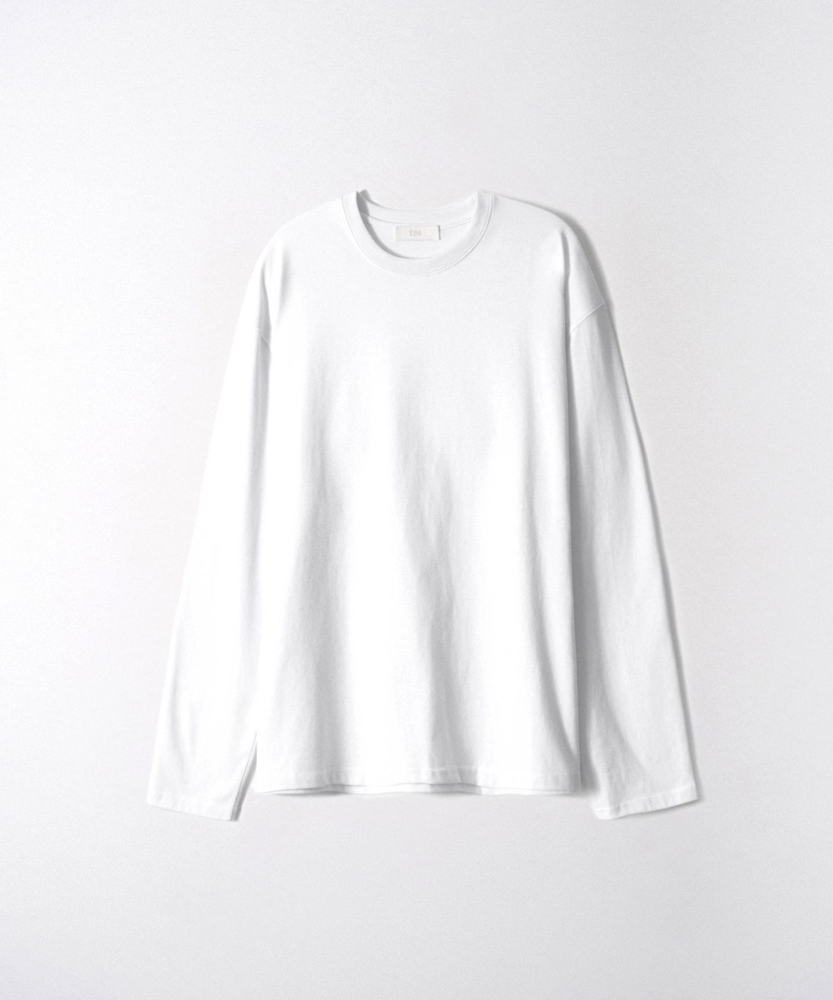 이지오(EZIO) Essential LS T-shirt_White