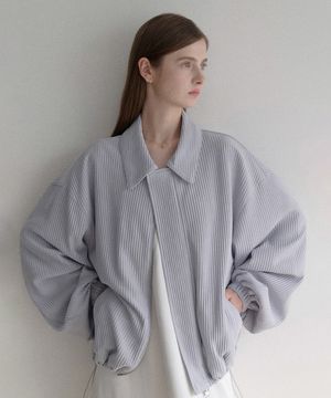 esy pleats kara blouson (스카이)