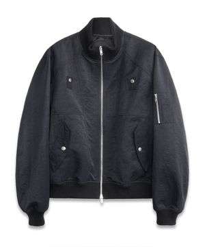 하이넥 MA-1 플라이트 자켓 BLACK
