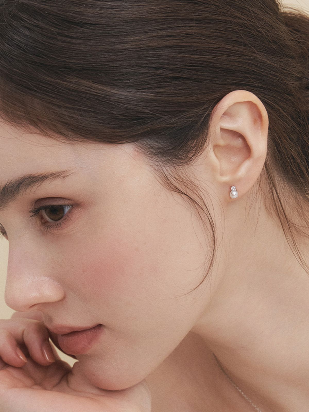 앵브록스(ENGBROX) lily pearl earring
