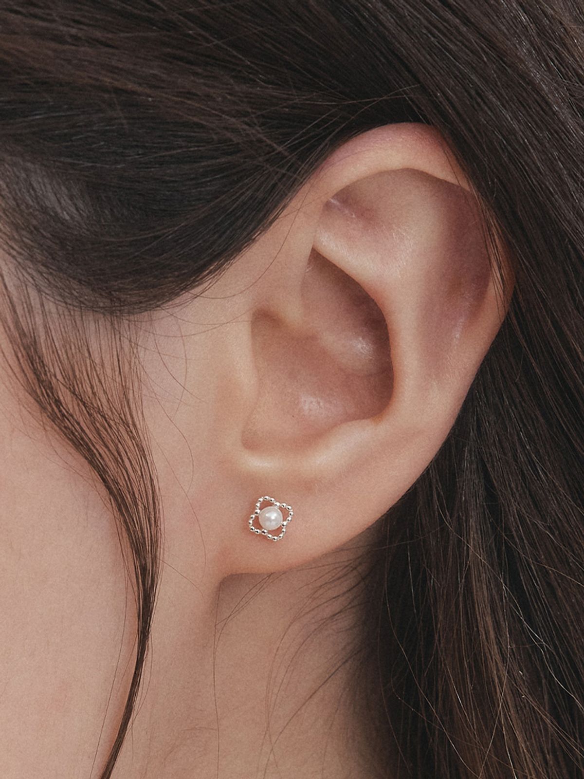 앵브록스(ENGBROX) [silver925] bloom pearl earring