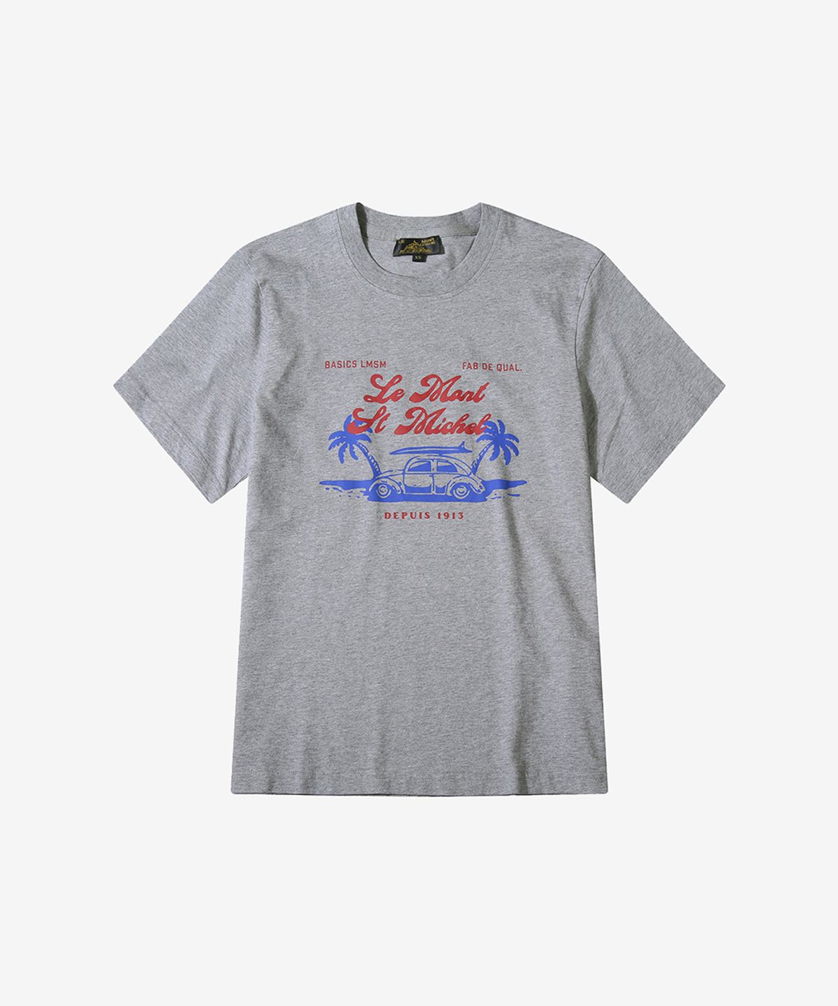 르몽생미셸(LE MONT ST MICHEL) TRANOR – PRINTED T-SHIRT_Grey