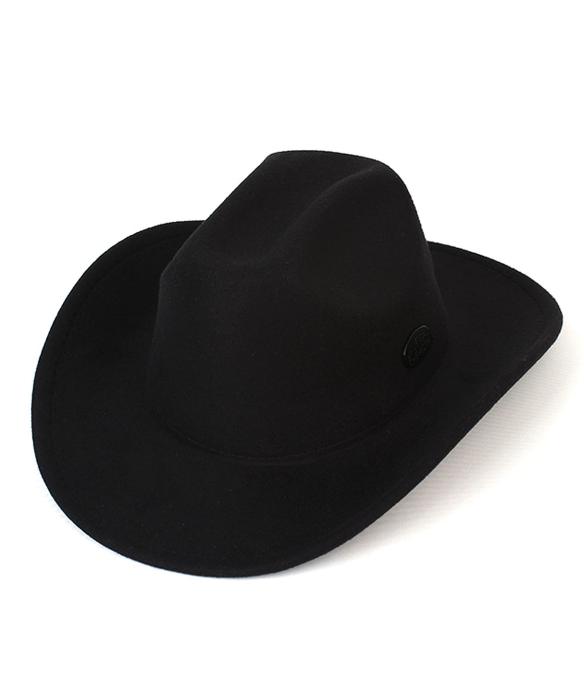 유니버셜 케미스트리(UNIVERSAL CHEMISTRY) Western Wool Black Fedora 카우보이  페도라