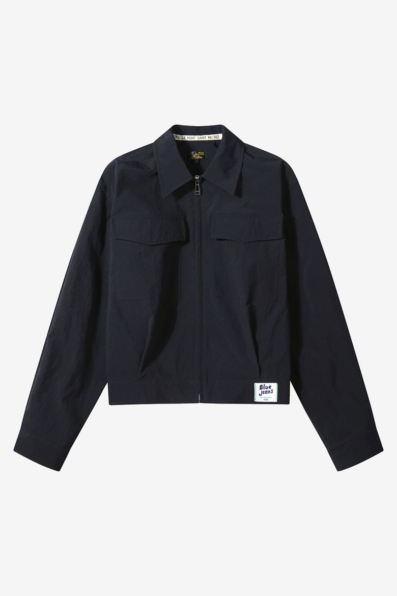 Out Pocket Blouson Jumper_Black