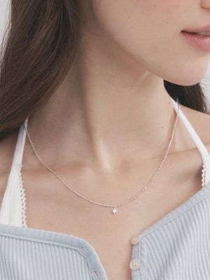 silvie star cubic necklace