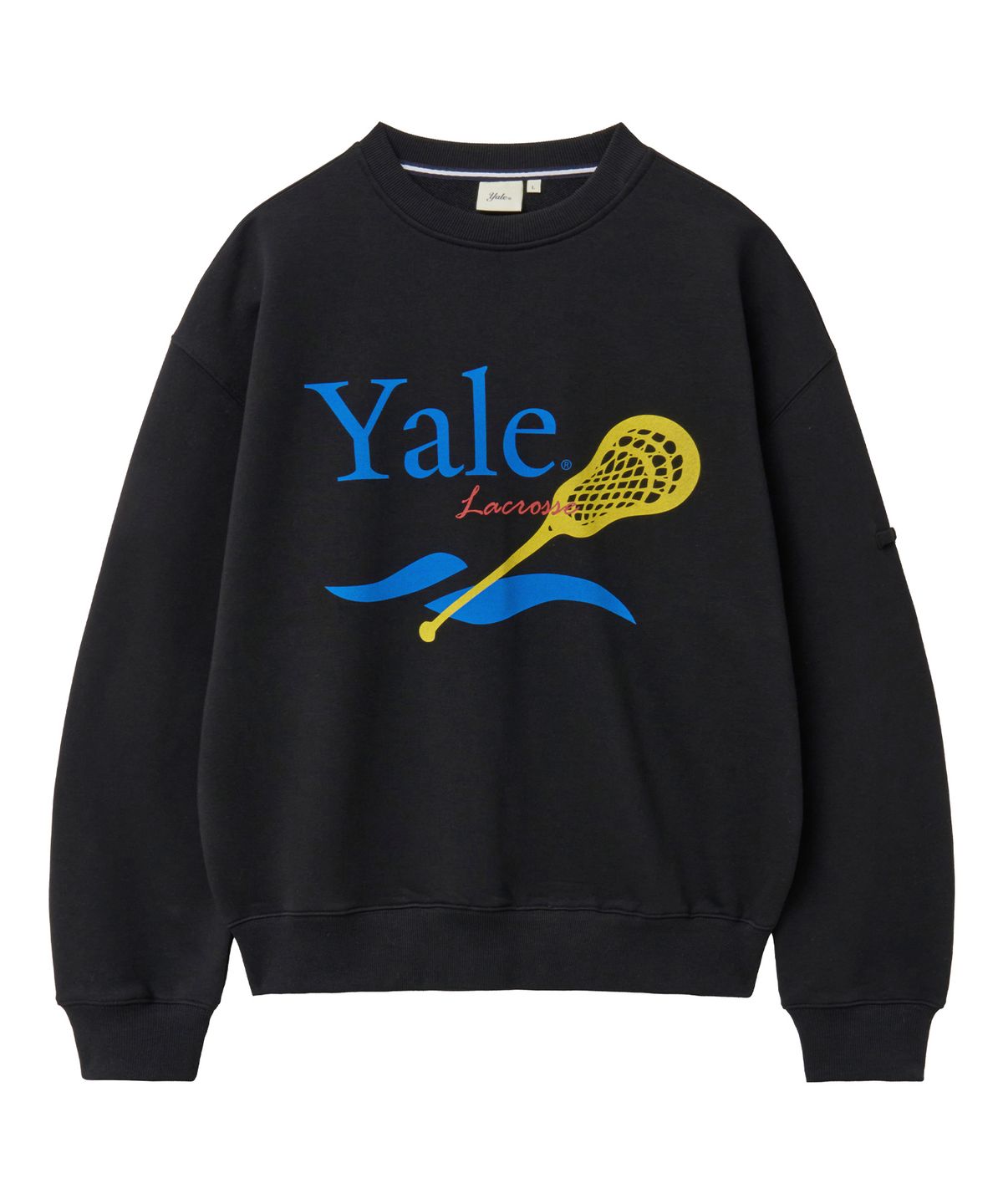 예일(YALE) 라크로스 스웻셔츠_블랙