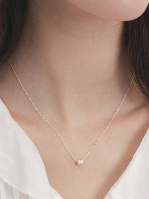 reese cubic pearl necklace