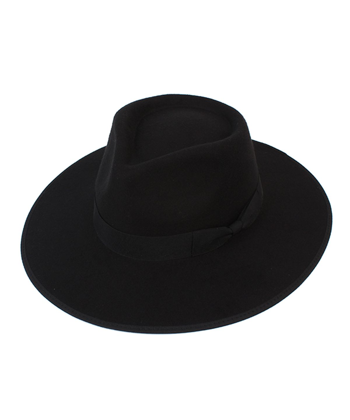 유니버셜 케미스트리(UNIVERSAL CHEMISTRY) Ribbon Wool Black Edge Fedora  페도라