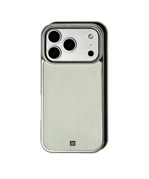 스트라이프 글라스 범퍼 케이스_그린