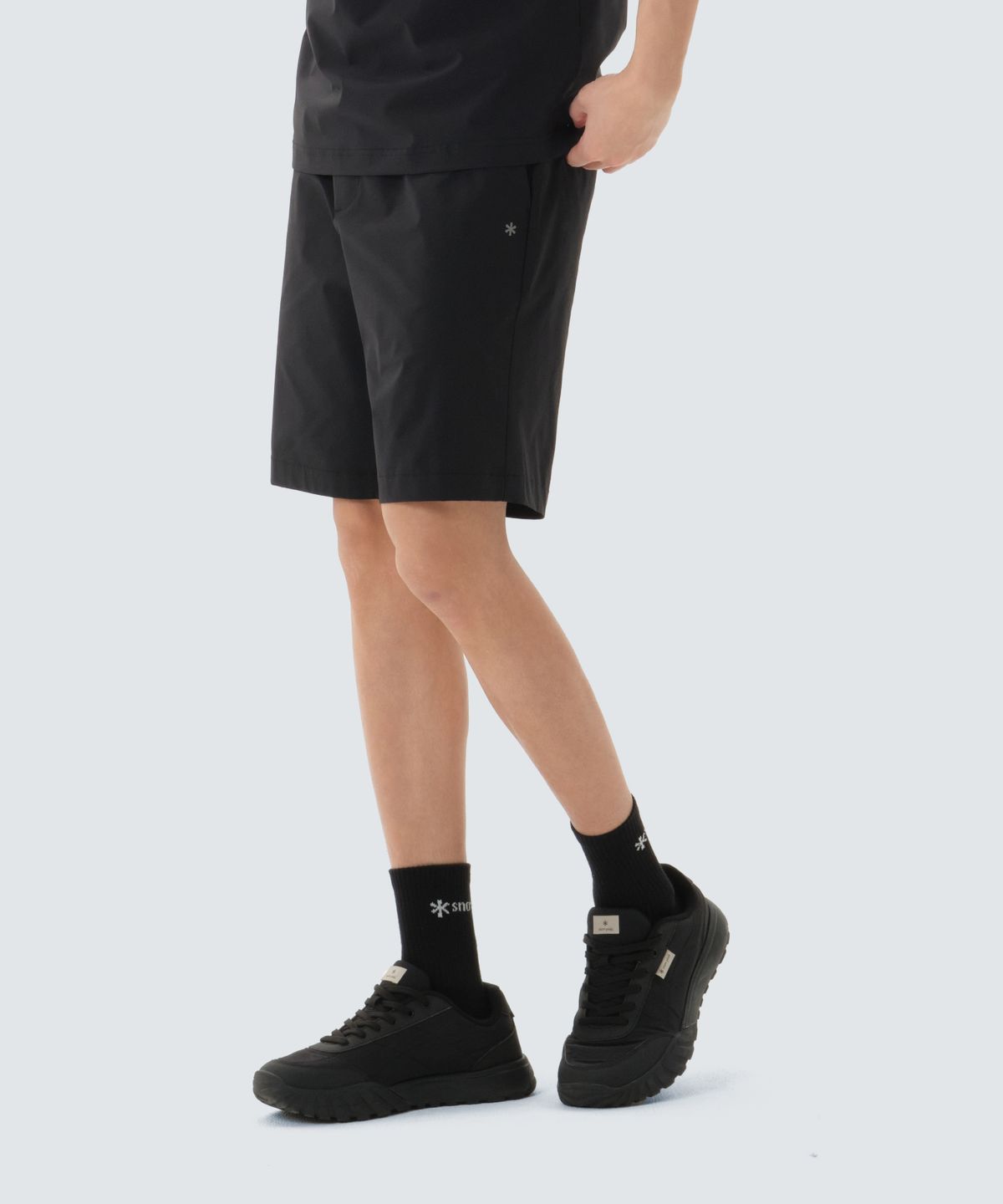 스노우피크 어패럴(SNOWPEAK APPAREL) 37.5 반바지 (S26MMTHP36) Black