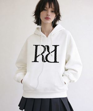 R:SIGNET DOT OVER FIT HOODIE (3color)