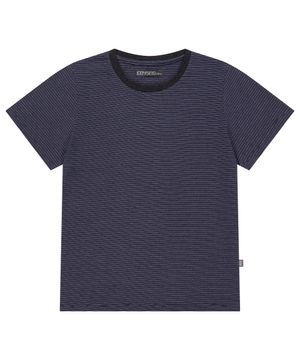 038 PINSTRIPE T-SHIRT BLUE
