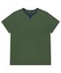 038 BUTTON POINT T-SHIRT GREEN