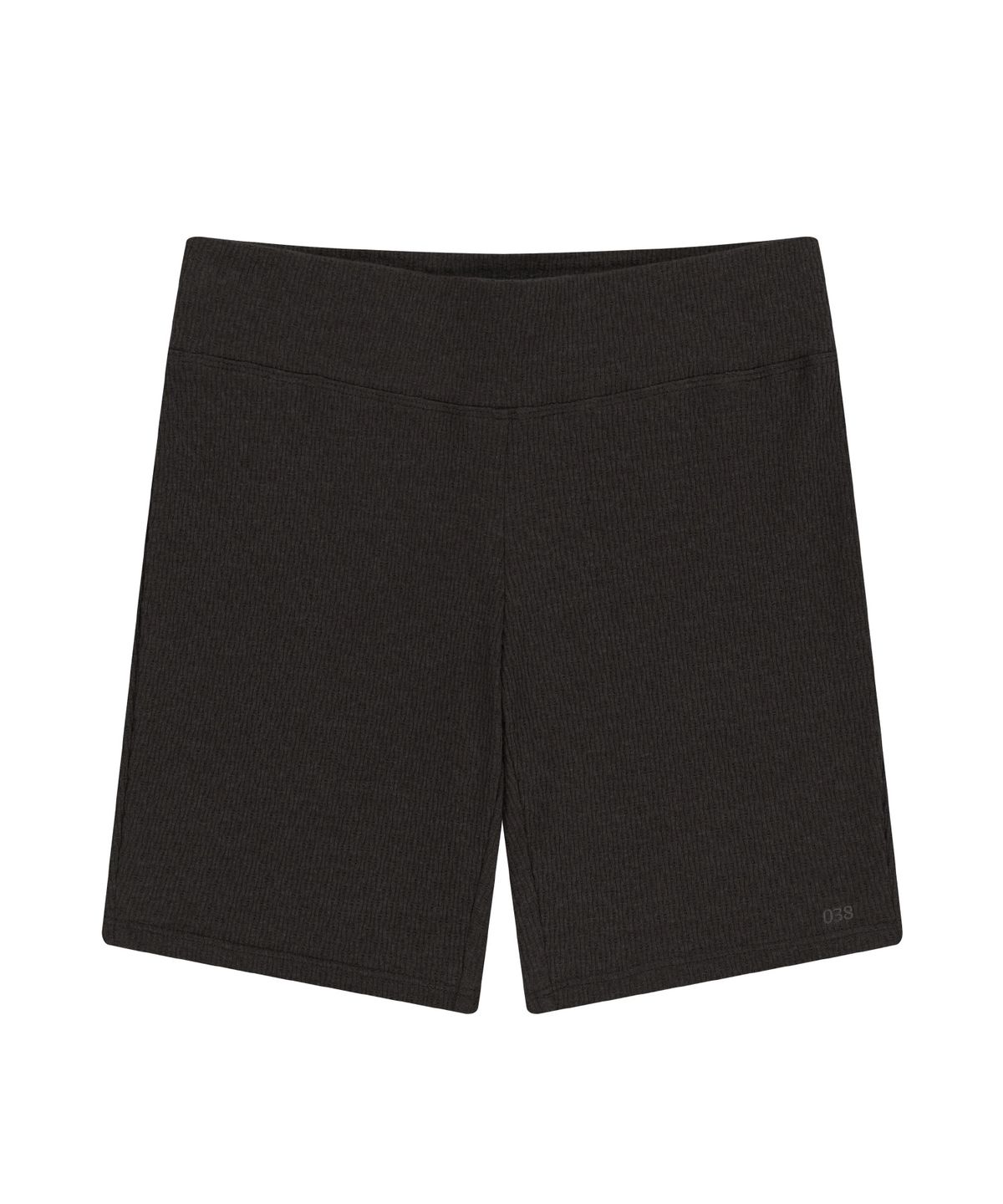 코이세이오 038(COYSEIO 038) 038 MINI WAFFLE BIKER SHORTS CHARCOAL