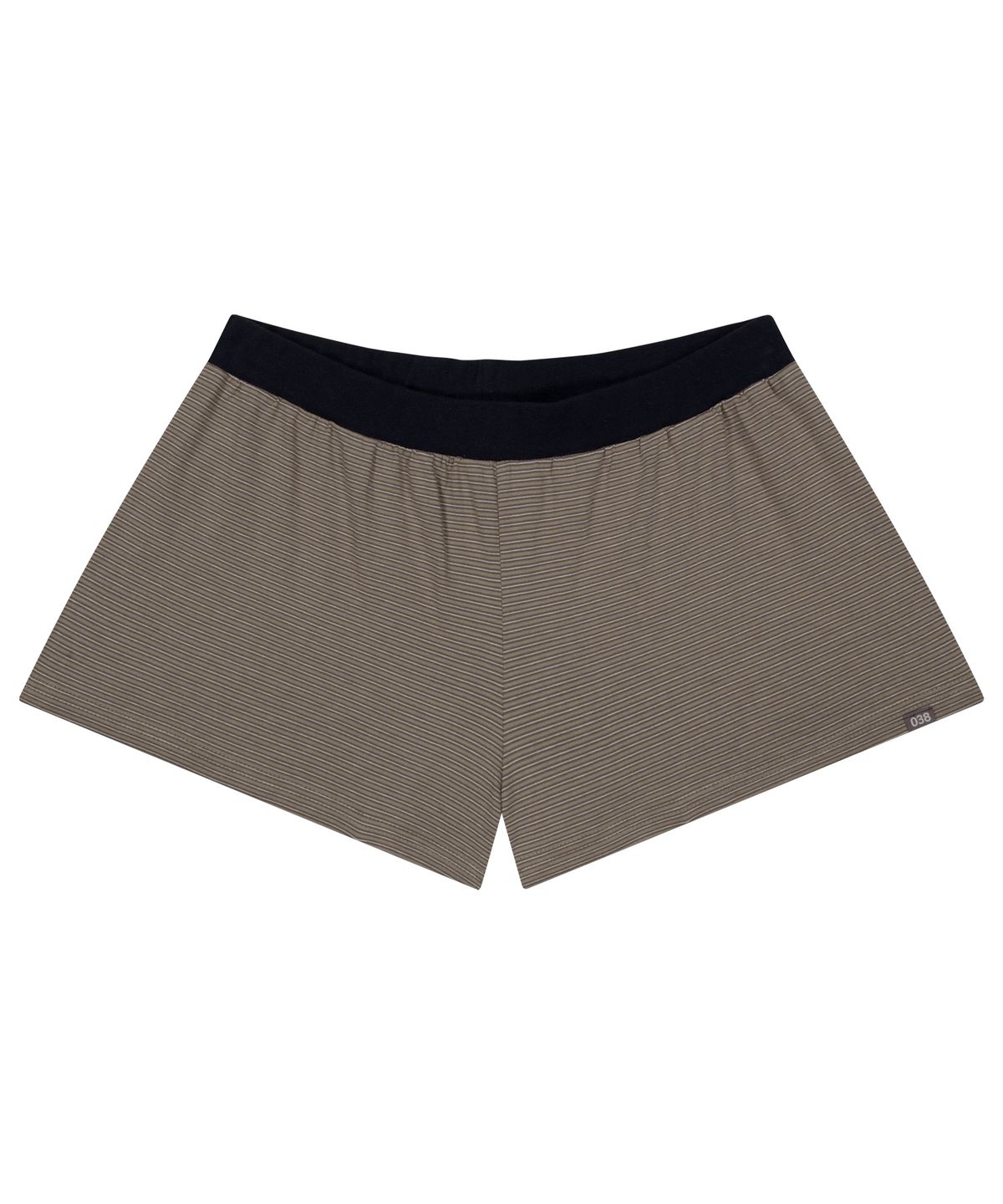 코이세이오 038(COYSEIO 038) 038 PINSTRIPE SHORTS CAPPUCCINO