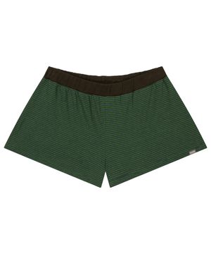 038 PINSTRIPE SHORTS GREEN
