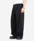 심플 와이드핏 리오셀 트윌 팬츠 (BLACK)