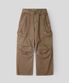 피그먼트 워시드 카고 와이드팬츠_베이지