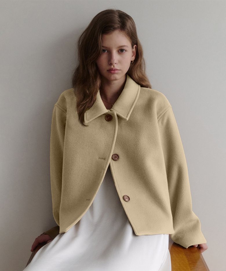 esy cashmere Jacket (버터)