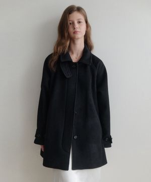 esy cashmere half Coat (블랙)