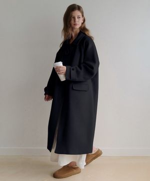 esy cashmere mac Coat (블랙)