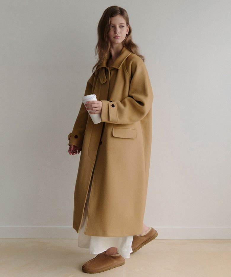 esy cashmere mac Coat (카멜)