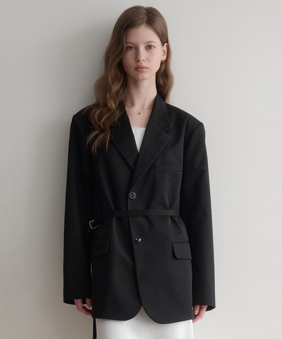 르나브(LENAV) Les strap Jacket (black)