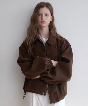 Deep Brown suede Jacket