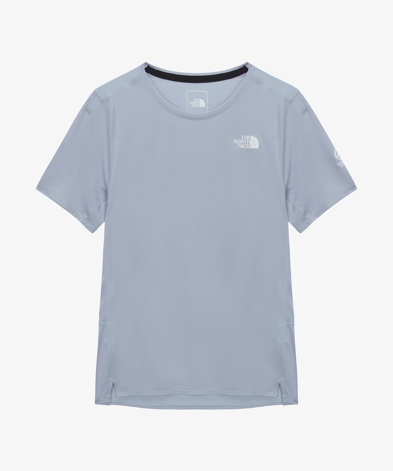 NT7US40A 여성 써밋 하이 트레일 반팔 티 BLUE GRAY