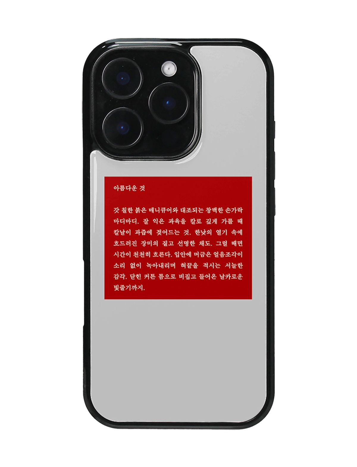 네이키드 런치(NAKED LUNCH) Beautiful Things Bumper Case (+맥세이프/Z플립)