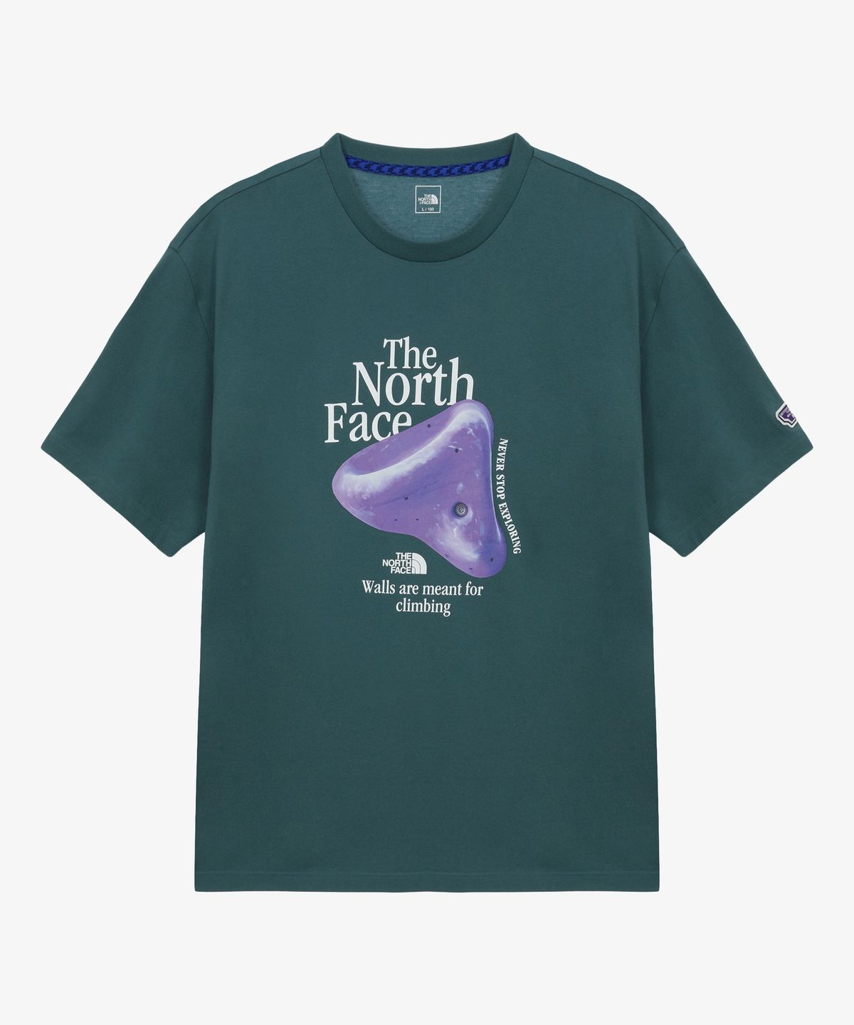 노스페이스(THE NORTH FACE) NT7US09C 남성 업홀드 반팔 티 GREEN BAY