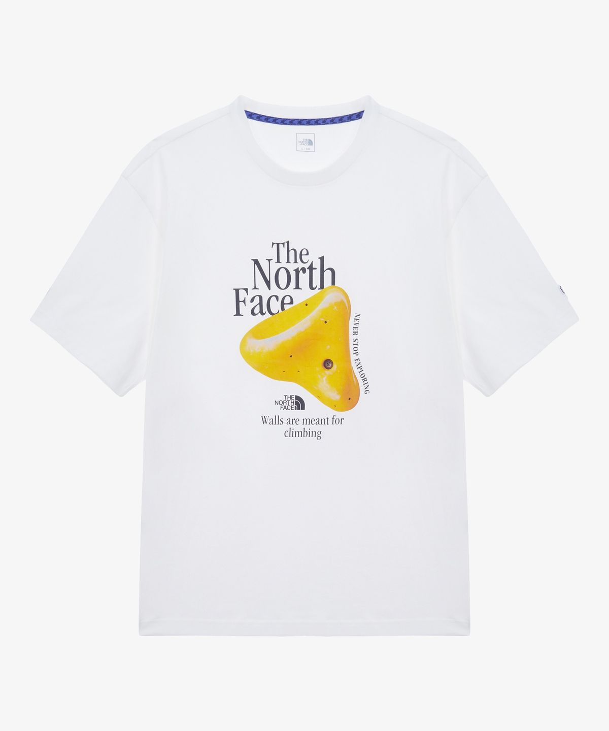 노스페이스(THE NORTH FACE) NT7US09B 남성 업홀드 반팔 티 WHITE