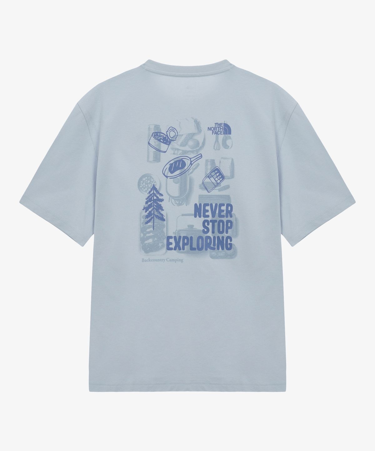 노스페이스(THE NORTH FACE) NT7US23C 남성 데이캠퍼 반팔 티 LIGHT GRAY