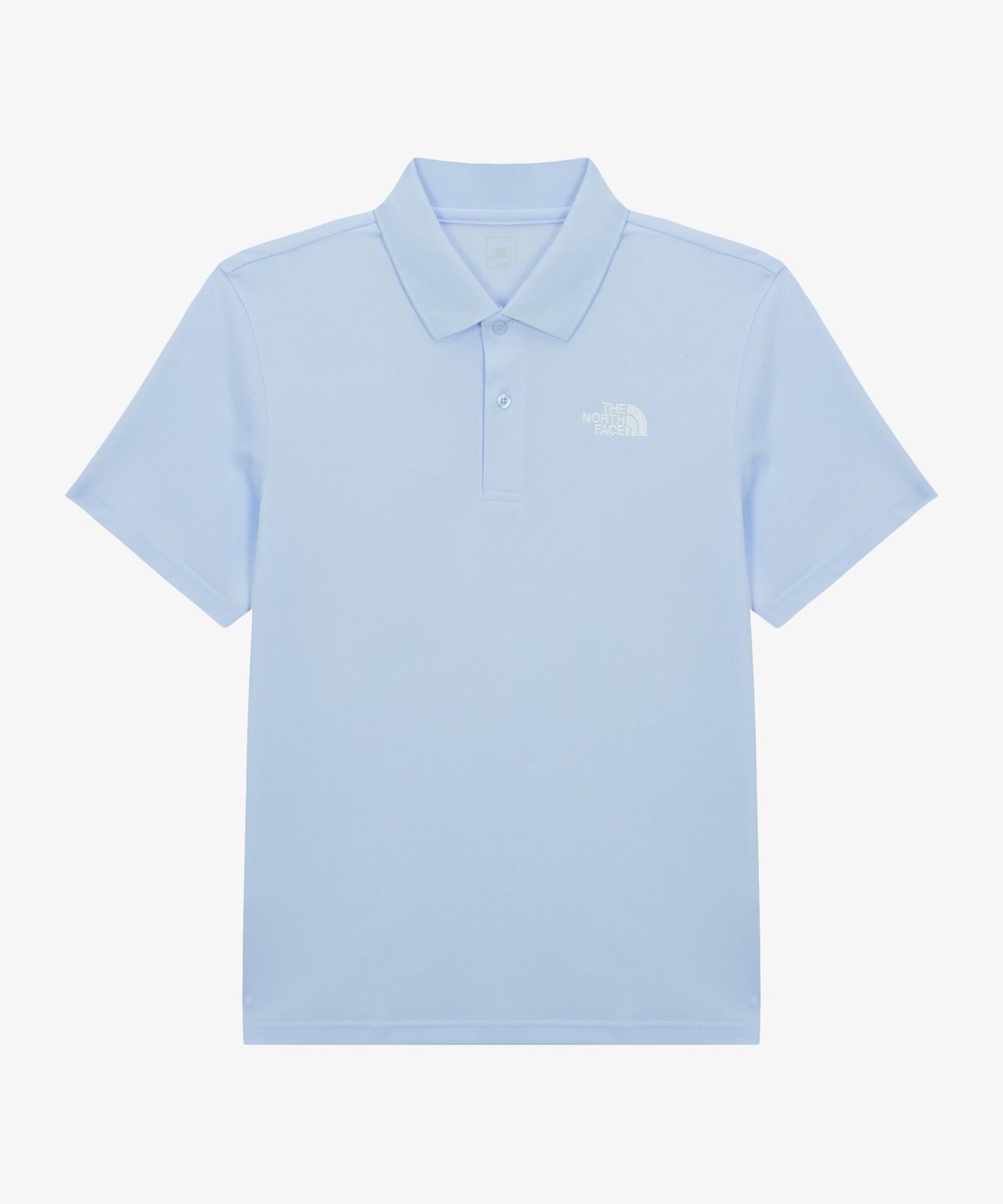 노스페이스(THE NORTH FACE) NT7PS03D 남성 쿨맥스 프라임 반팔 폴로 BABY BLUE
