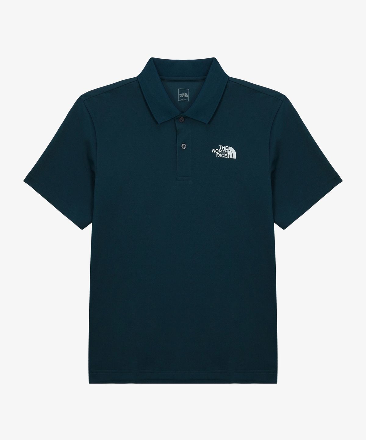 노스페이스(THE NORTH FACE) NT7PS03C 남성 쿨맥스 프라임 반팔 폴로 DEEP WATER