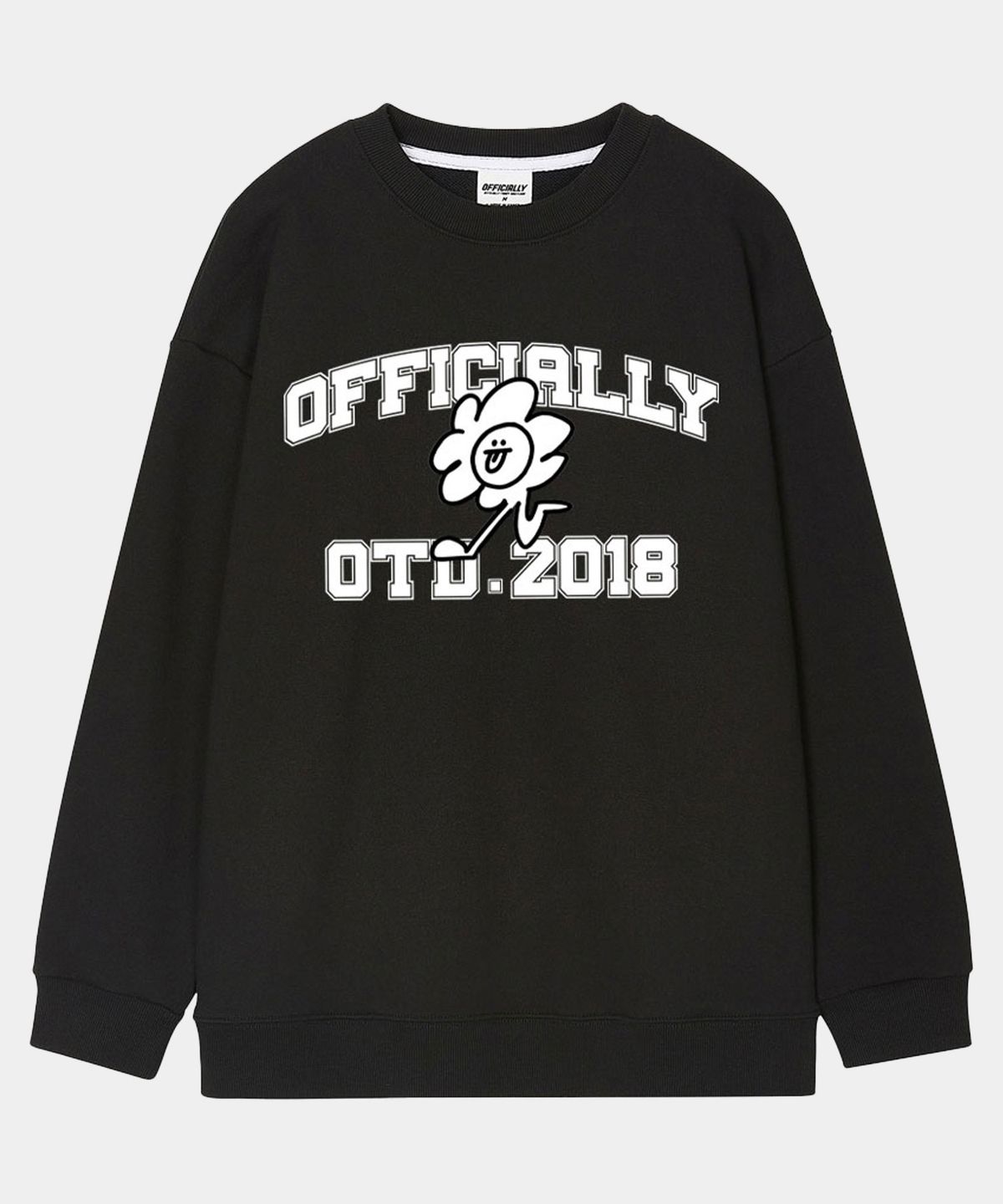 오티디(OTD) 2018클라우드 맨투맨 블랙