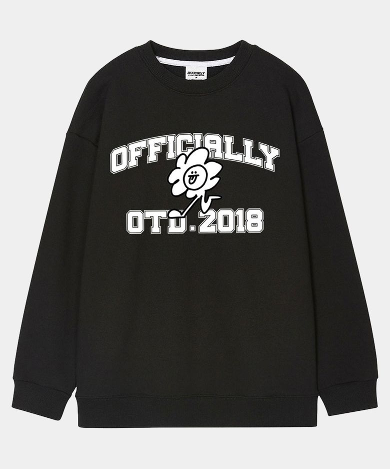 2018클라우드 맨투맨 블랙
