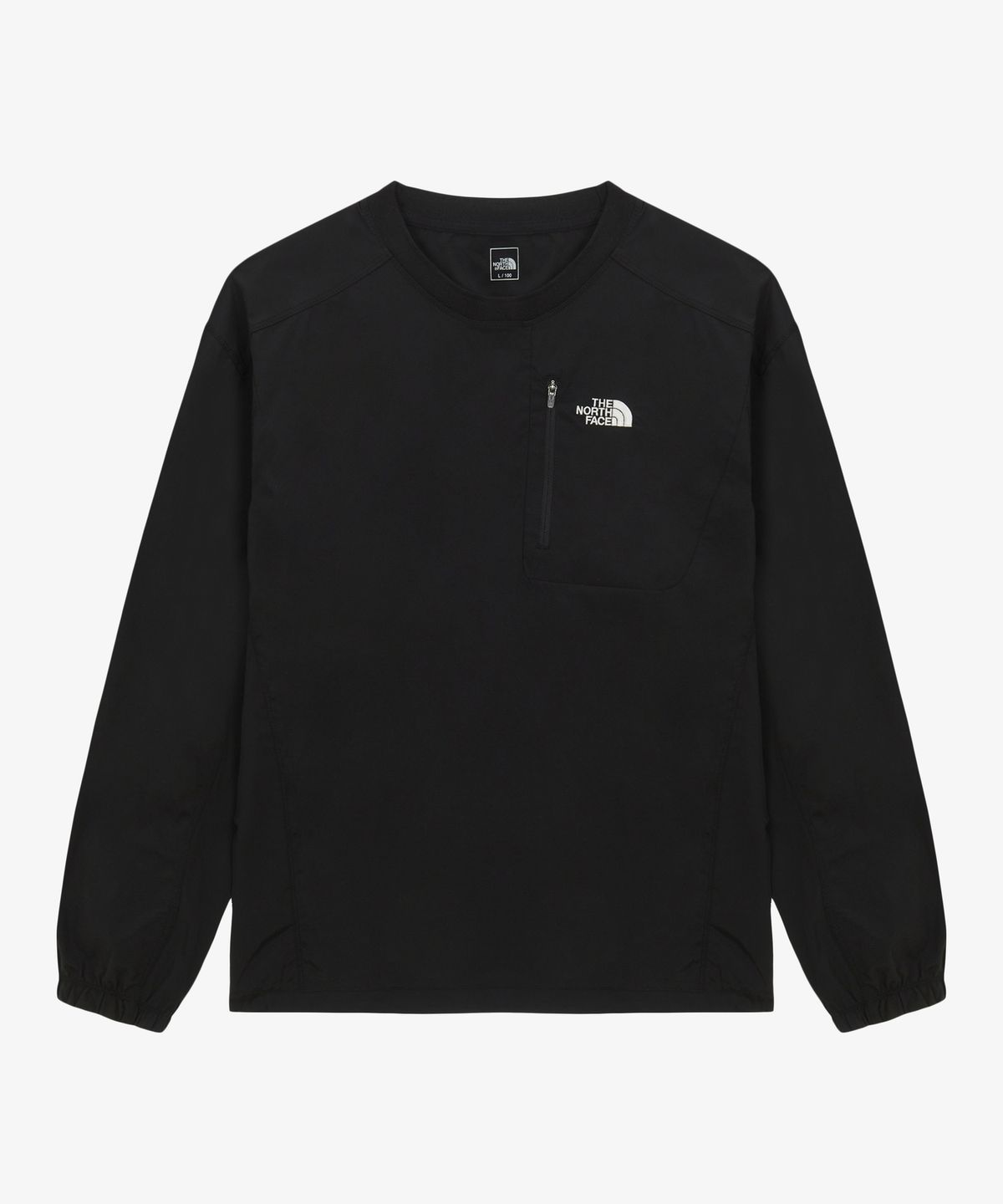 노스페이스(THE NORTH FACE) NT7TS09A 남성 윈든 긴팔 티 BLACK