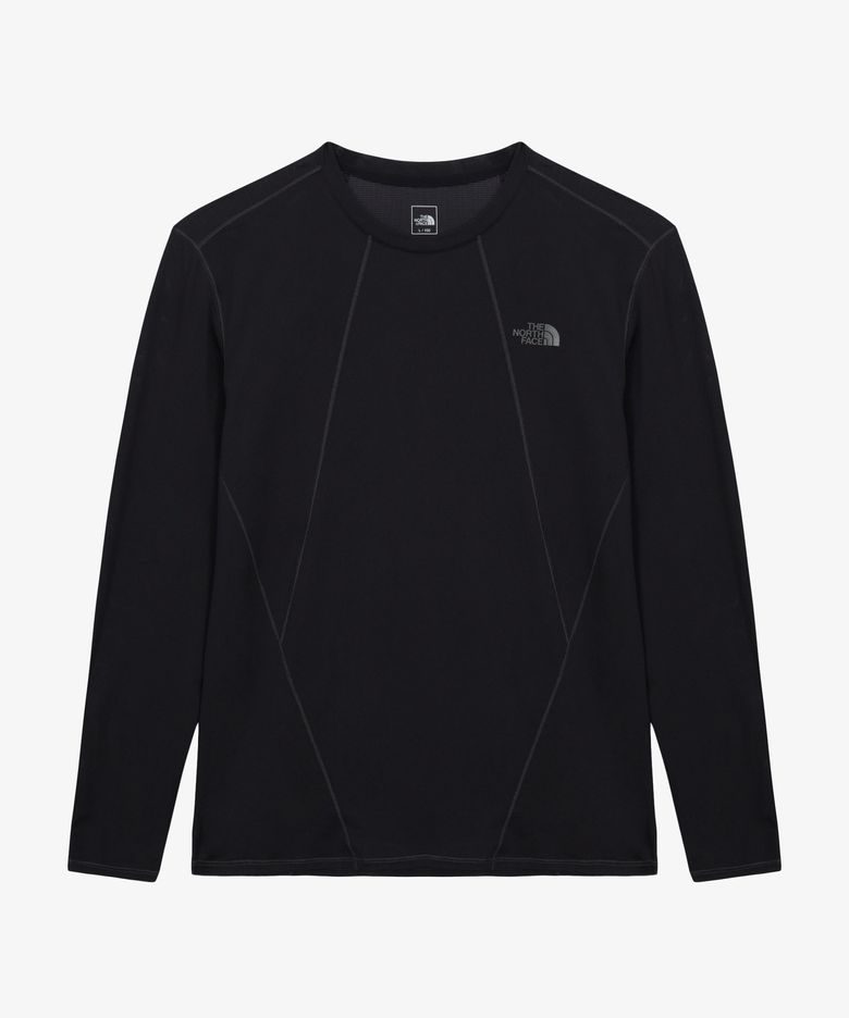NT7TS07A 베인 긴팔 티 BLACK