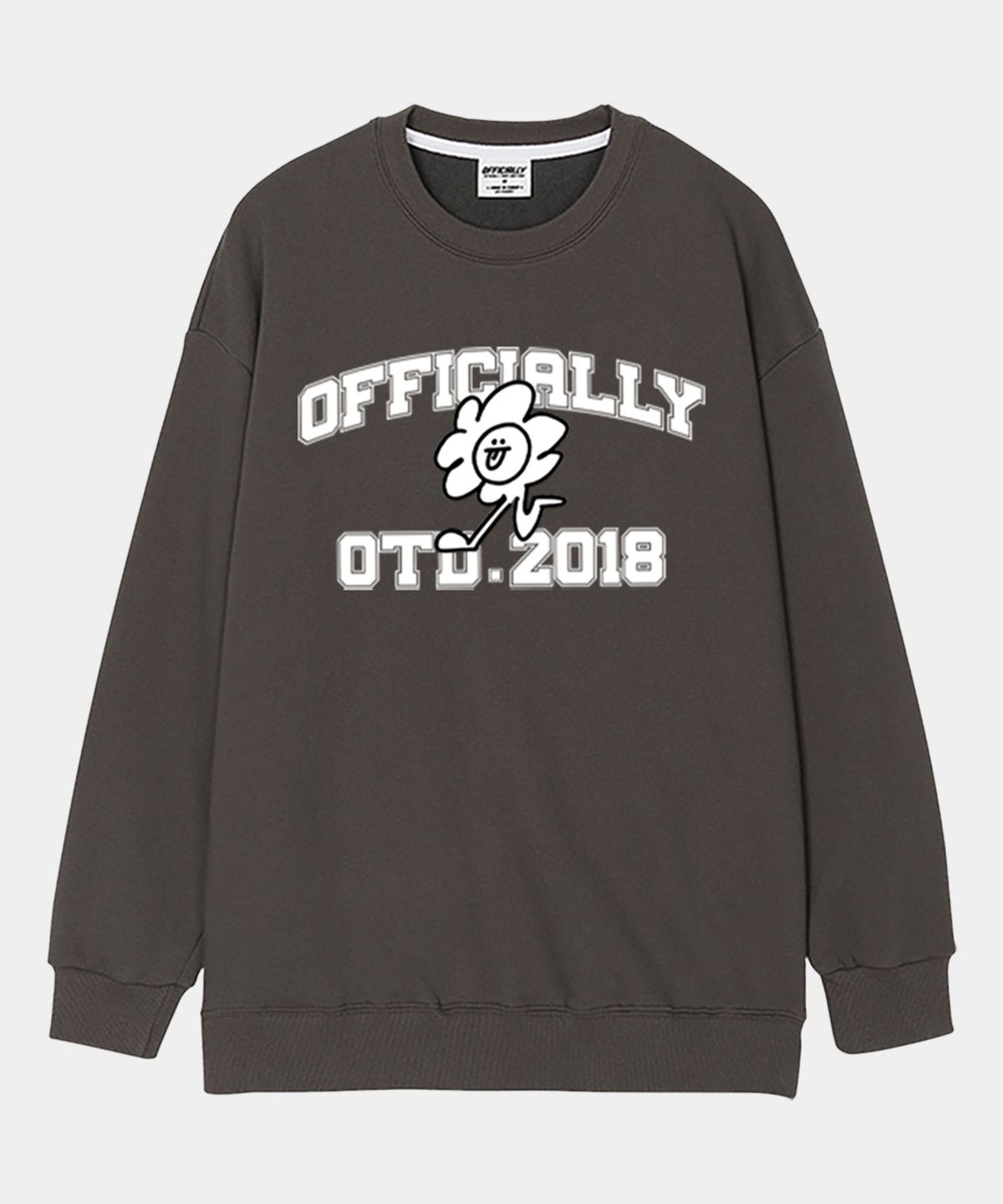 오티디(OTD) 2018클라우드 맨투맨 차콜