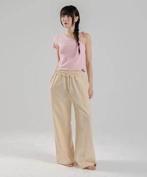 여성요가복 러플 와이드 팬츠 5PP6599