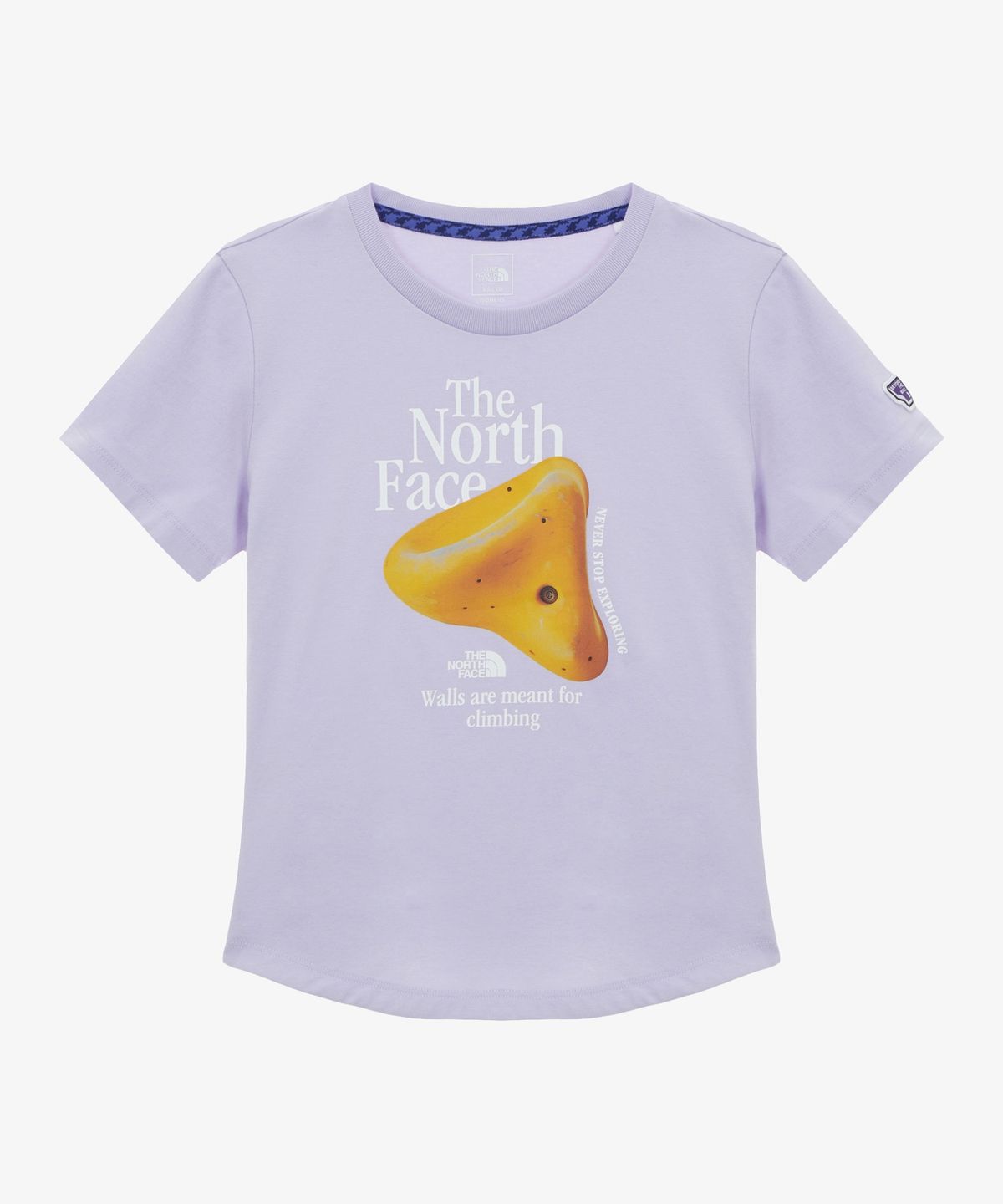 노스페이스(THE NORTH FACE) NT7US37C 여성 업홀드 반팔 티 LILAC