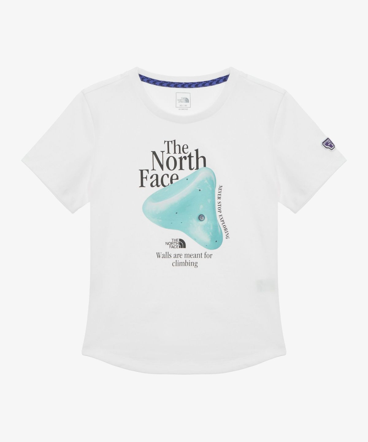 노스페이스(THE NORTH FACE) NT7US37B 여성 업홀드 반팔 티 WHITE