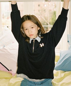 데일리 맨투맨 - 네이비