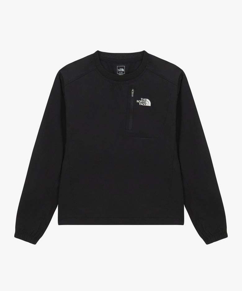 NT7TS39A 여성 윈든 긴팔 티 BLACK